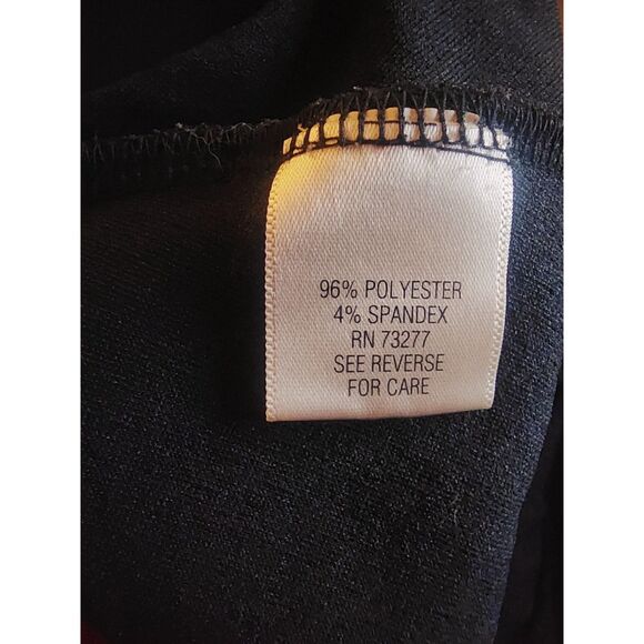 Apt 9 Black Swing Dress Womens Size L Sleeveless Casual Textured Minimalist - Picture 5 of 5